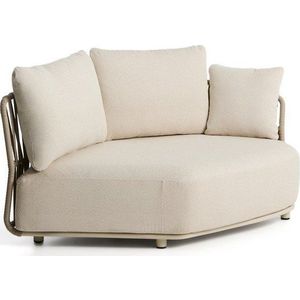 Béžová/taupe zahradní modulární pohovka 167 cm Osani – Kave Home obraz