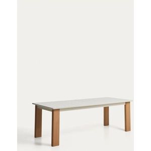Kovový zahradní jídelní stůl 100x233 cm Livorno – Kave Home obraz