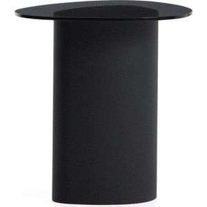 Odkládací stolek se skleněnou deskou 47x48 cm Olir – Kave Home obraz