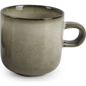 Zelený kameninový šálek 240 ml Meridian – Salt&Pepper obraz