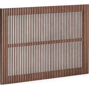Čelo postele z jasanového dřeva v tmavě přírodní barvě 105x70 cm Beyla – Kave Home obraz