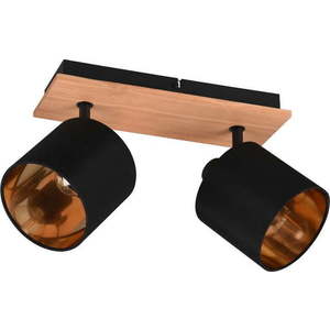 Bodové svítidlo v černo-přírodní barvě ø 12 cm Tommy – Reality obraz