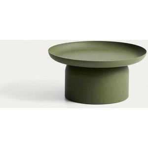 Kovový kulatý zahradní stolek ø 70 cm Arcola – Kave Home obraz