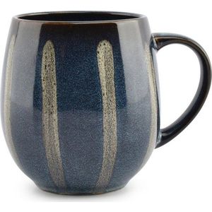 Modrý kameninový hrnek 430 ml Muggies – Salt&Pepper obraz