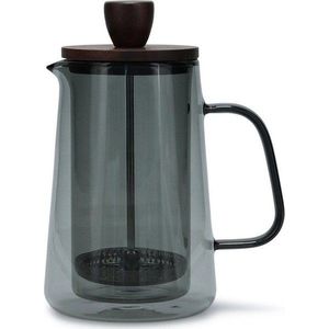 Šedá skleněná moka konvička 350 ml Luma – S|P Collection obraz