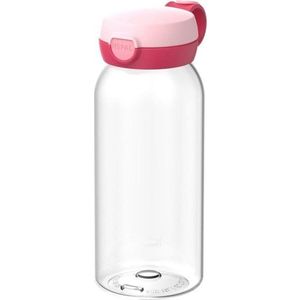 Růžová plastová dětská lahev 600 ml Campus – Mepal obraz