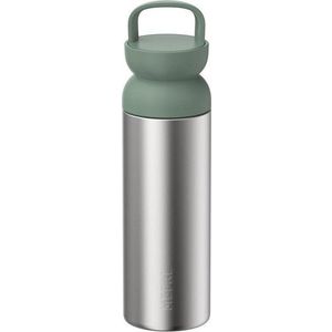 Termoláhev z nerezové oceli ve stříbrné barvě/šalvějově zelená 500 ml Ellipse – Mepal obraz