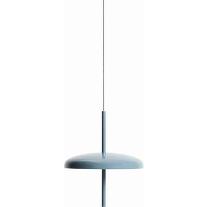 Modré LED stmívatelné závěsné svítidlo s kovovým stínidlem ø 16 cm Porte – Kave Home obraz