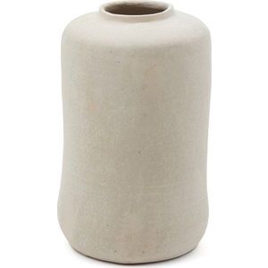 Krémová vysoká váza z papírmaše (výška 55 cm) Serina – Kave Home obraz