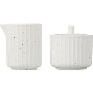 Set cukřenky a konvičky na mléko Ora Gloss – Salt&Pepper obraz