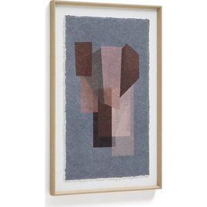 Tištěný obraz s rámem/na plátně 60x90 cm Veluni – Kave Home obraz