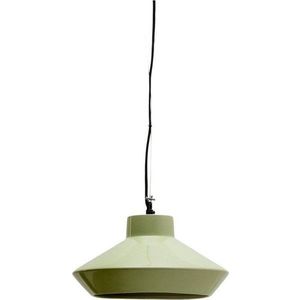 Světle zelené závěsné svítidlo s keramickým stínidlem ø 31 cm Portol – Kave Home obraz