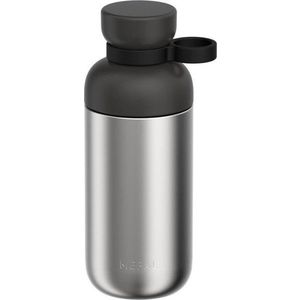 Černá/ve stříbrné barvě lahev z nerezové oceli 500 ml Vita – Mepal obraz