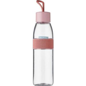 Světle červená plastová lahev 500 ml Ellipse – Mepal obraz