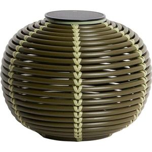 LED stolní /přenosné solární/na USB venkovní svítidlo ø 25 cm Garoina – Kave Home obraz