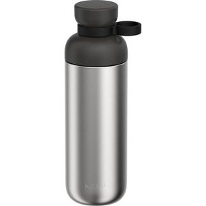 Černá/ve stříbrné barvě lahev z nerezové oceli 700 ml Vita – Mepal obraz