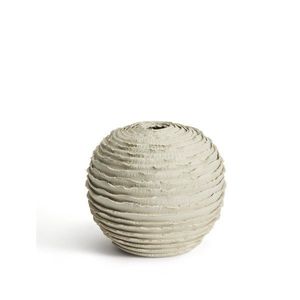 Krémová keramická ručně vyrobená váza (výška 21 cm) Evania – Kave Home obraz