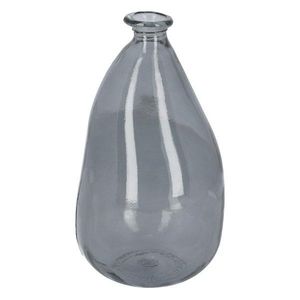 Modrá váza z recyklovaného skla (výška 36 cm) Brenna – Kave Home obraz