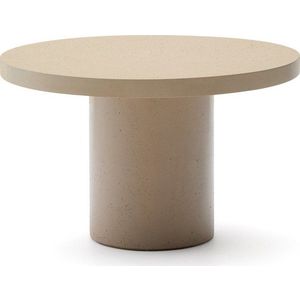 Betonový kulatý zahradní jídelní stůl ø 120 cm Aiguablava – Kave Home obraz