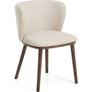 Béžové čalouněné jídelní křeslo Ciselia – Kave Home obraz