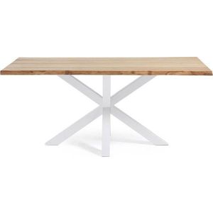 Jídelní stůl s deskou v dubovém dekoru 90x160 cm Argo – Kave Home obraz