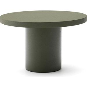 Betonový kulatý zahradní jídelní stůl ø 120 cm Aiguablava – Kave Home obraz