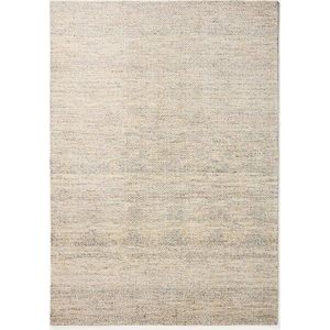 Krémový ručně tkaný vlněný koberec 160x230 cm Lenuo – Kave Home obraz