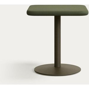 Zahradní jídelní stůl s betonovou deskou 70x70 cm Esilda – Kave Home obraz