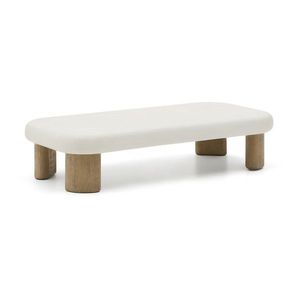 Zahradní konferenční stolek s betonovou deskou 70x140 cm Labra – Kave Home obraz