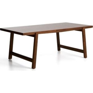 Zahradní jídelní stůl s deskou z akácie 100x200 cm Itani – Kave Home obraz