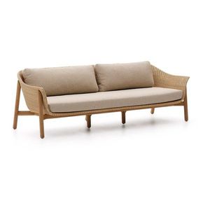 Béžová/v přírodní barvě čalouněná zahradní pohovka Galea – Kave Home obraz