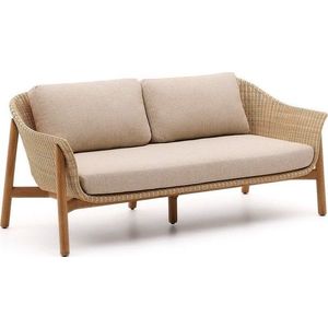 Béžová/v přírodní barvě čalouněná zahradní pohovka Galea – Kave Home obraz