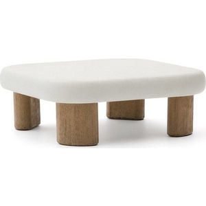 Zahradní konferenční stolek s betonovou deskou 80x80 cm Labra – Kave Home obraz