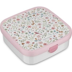 Bílý/růžový plastový dětský svačinový box Fairy Wonders – Mepal obraz