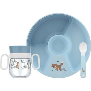 Plastová dětská jídelní sada 3 ks Forest Friends – Mepal obraz