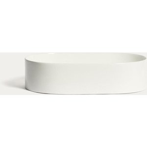 Bílé keramické umyvadlo 50x31 cm Ovara – Kave Home obraz