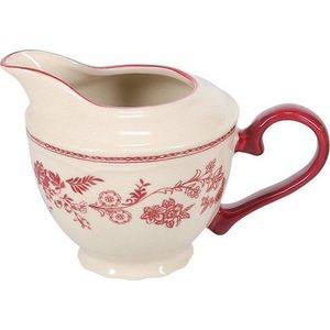 Vínová/slonovinová porcelánová konvička na mléko 180 ml Cyril – S|P Collection obraz