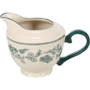 Zelená/slonovinová porcelánová konvička na mléko 180 ml Cyril – S|P Collection obraz