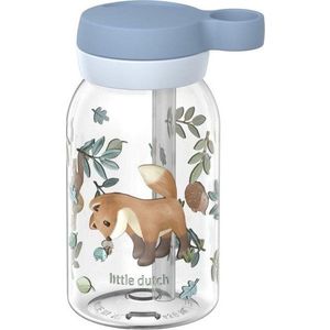 Světle modrá plastová dětská lahev 450 ml Forest Friends – Mepal obraz