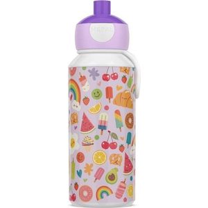 Fialová plastová dětská lahev 400 ml Food Fest – Mepal obraz