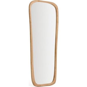 Nástěnné zrcadlo s dřevěným rámem 61x158 cm Alura – Kave Home obraz