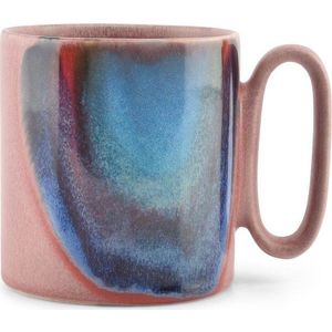 Modrý/růžový kameninový hrnek 390 ml Paint – Salt&Pepper obraz