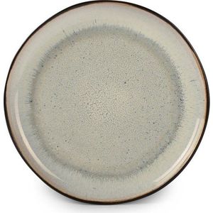 Černý/béžový dezertní talíř z kameniny ø 21, 5 cm Lunar – Salt&Pepper obraz