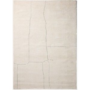 Krémový ručně tkaný koberec 200x300 cm Lisdan – Kave Home obraz