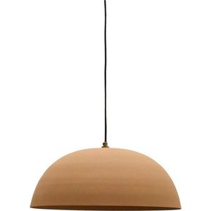 Oranžové kovové závěsné svítidlo ø 46 cm Nibla – Kave Home obraz