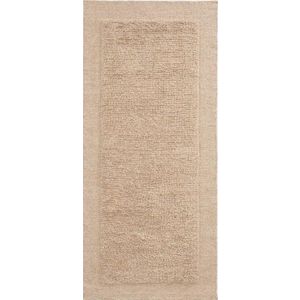 Béžový ručně tkaný vlněný běhoun 80x200 cm Marely – Kave Home obraz