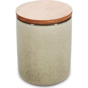 Kameninová dóza na potraviny Meridian – Salt&Pepper obraz