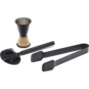 Set na přípravu koktejlů z nerezové oceli Shai – Kave Home obraz