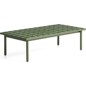 Zahradní konferenční stolek s keramickou deskou 61x122 cm Maurina – Kave Home obraz