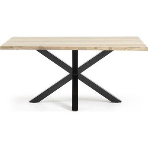 Jídelní stůl s deskou v dubovém dekoru 90x160 cm Argo – Kave Home obraz